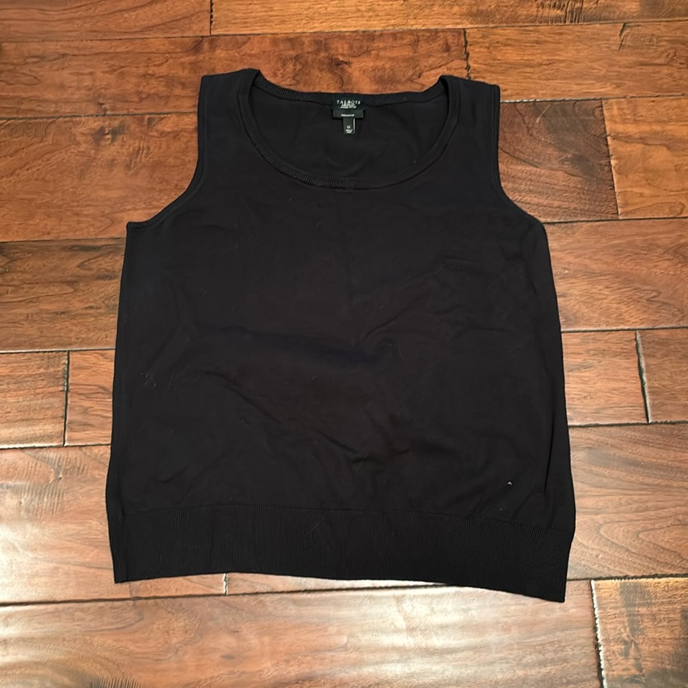 Talbots shell petite women’s 1x black